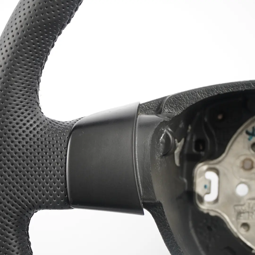 VW Volkswagen Golf V EOS Polo IV 9N NEW Black Leather Steering Wheel - SKU 1Q0419091AA-1 - Part number 1Q0419091AA