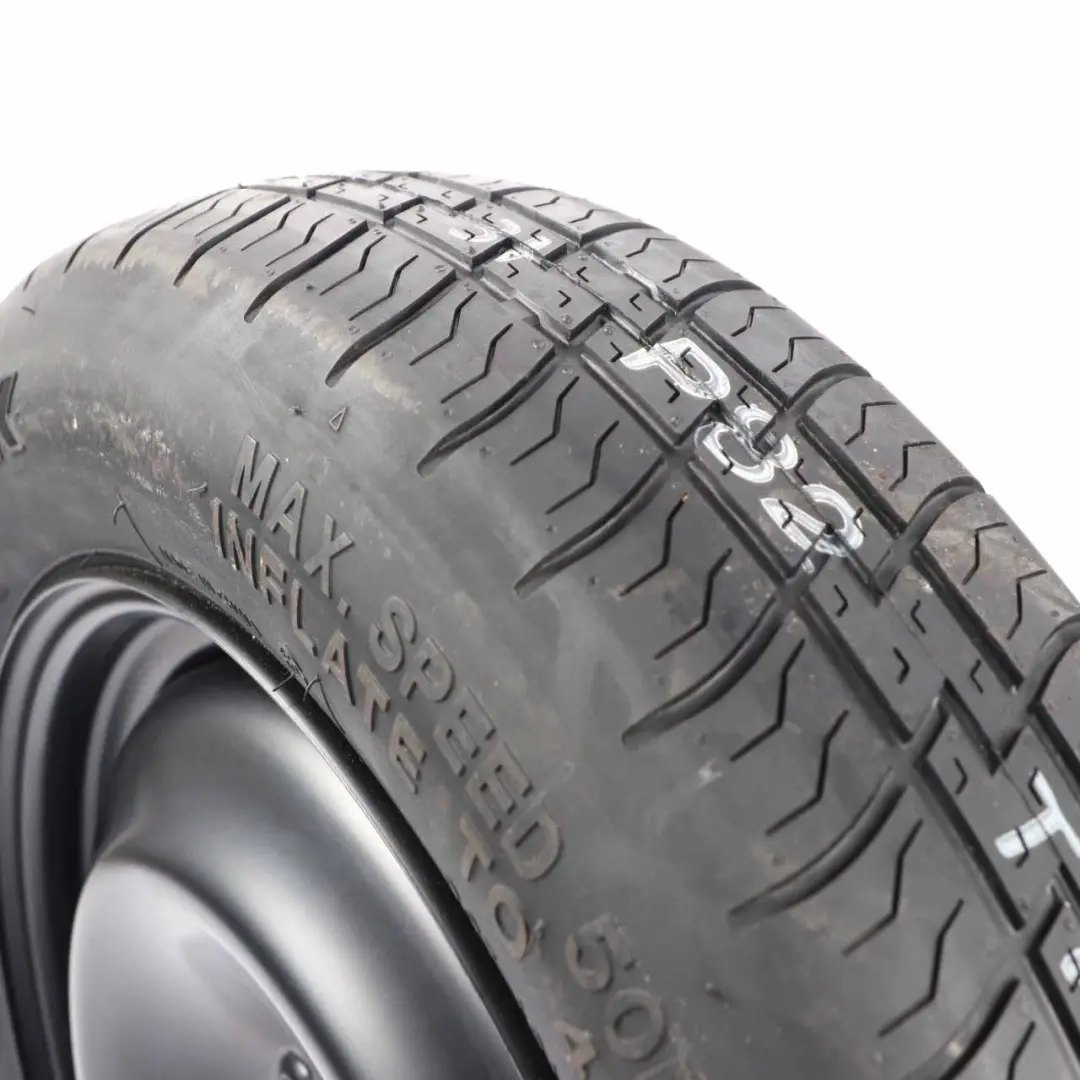 MK3 Black Spare Wheel Rim Steel R16 Tyre 125/85 1S71MH-05109 to Ford Mondeo with Part number 1S71MH05109 Ford Mondeo MK3 Black Spare Wheel Rim Steel R16 Tyre 125/85 1S71MH-05109 - SKU 1S71MH05109 - Part number 1S71MH05109