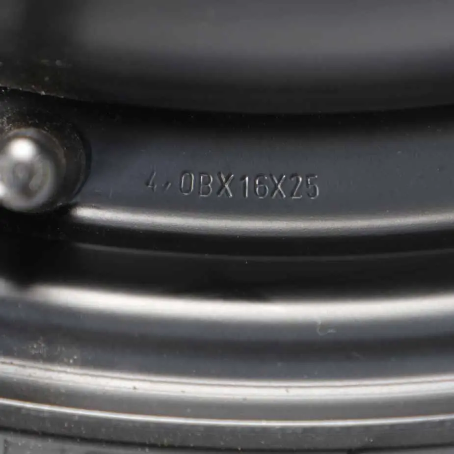 Ford Mondeo MK3 Black Spare Wheel Rim Steel R16 Tyre 125/85 1S71MH-05109 - SKU 1S71MH05109 - Part number 1S71MH05109