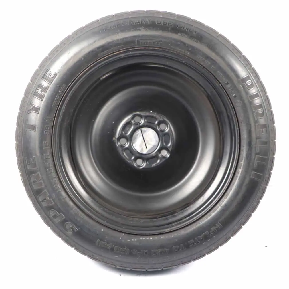 Spare Wheel Rim Steel R16 Tyre 125/85 1S71MH-06300 to Volvo S40 Black with Part number 1S71MH06300 Volvo S40 Black Spare Wheel Rim Steel R16 Tyre 125/85 1S71MH-06300 - SKU 1S71MH06300 - Part number 1S71MH06300