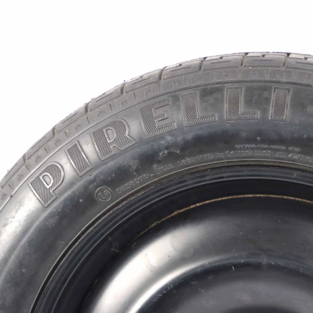 Spare Wheel Rim Steel R16 Tyre 125/85 1S71MH-06300 to Volvo S40 Black with Part number 1S71MH06300 Volvo S40 Black Spare Wheel Rim Steel R16 Tyre 125/85 1S71MH-06300 - SKU 1S71MH06300 - Part number 1S71MH06300