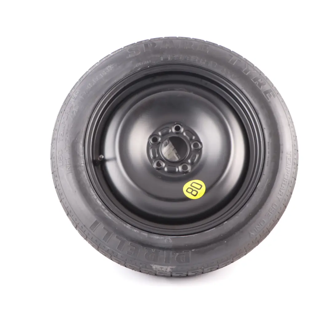 MK2 Black Spare Wheel Rim Steel R16 Tyre 125/85 1S71MH-07170 to Ford Focus with Part number 1S71MH07170 Ford Focus MK2 Black Spare Wheel Rim Steel R16 Tyre 125/85 1S71MH-07170 - SKU 1S71MH07170 - Part number 1S71MH07170