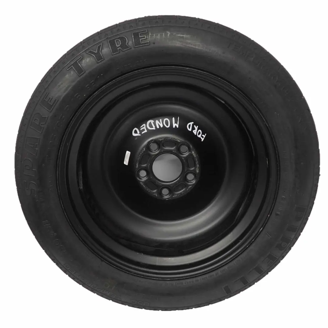 MK3 Compact Spare Wheel Steel R16 Tyre 125/85 1S71MH-08191 to Ford Mondeo with Part number 1S71MH08191 Ford Mondeo MK3 Compact Spare Wheel Steel R16 Tyre 125/85 1S71MH-08191 - SKU 1S71MH08191 - Part number 1S71MH08191