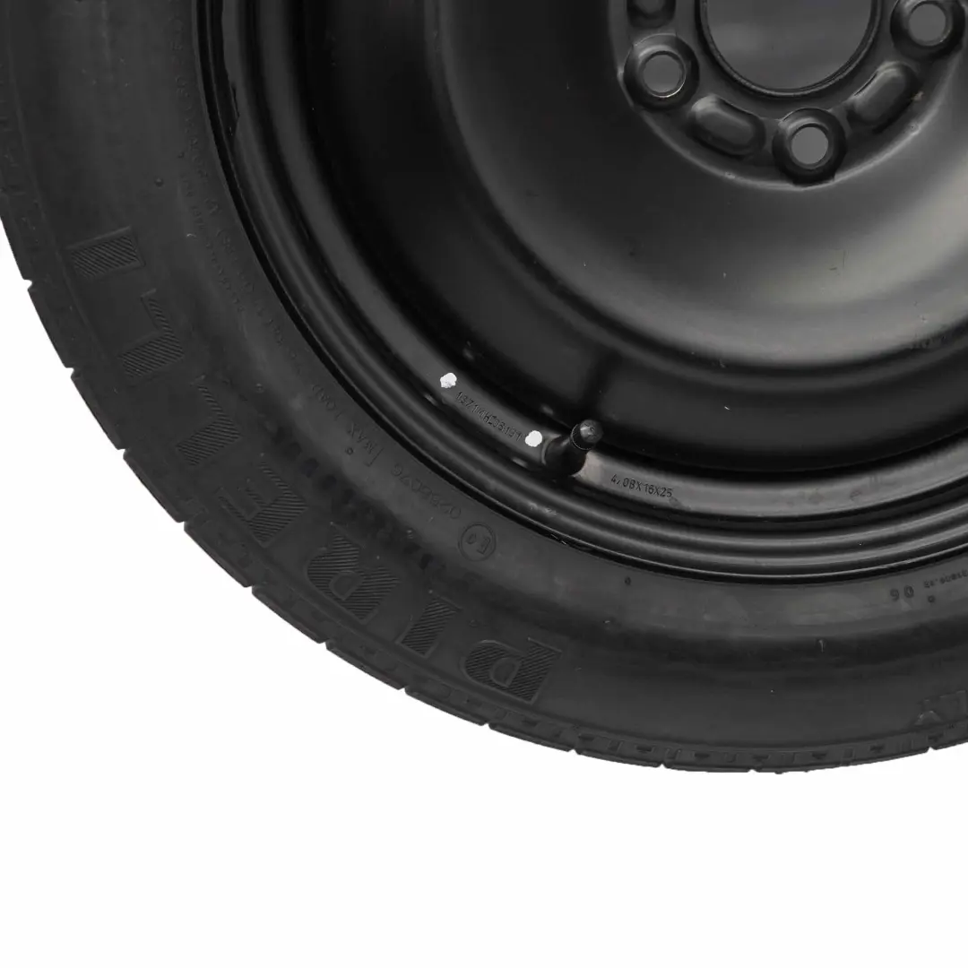 Ford Mondeo MK3 Compact Spare Wheel Steel R16 Tyre 125/85 1S71MH-08191 - SKU 1S71MH08191 - Part number 1S71MH08191