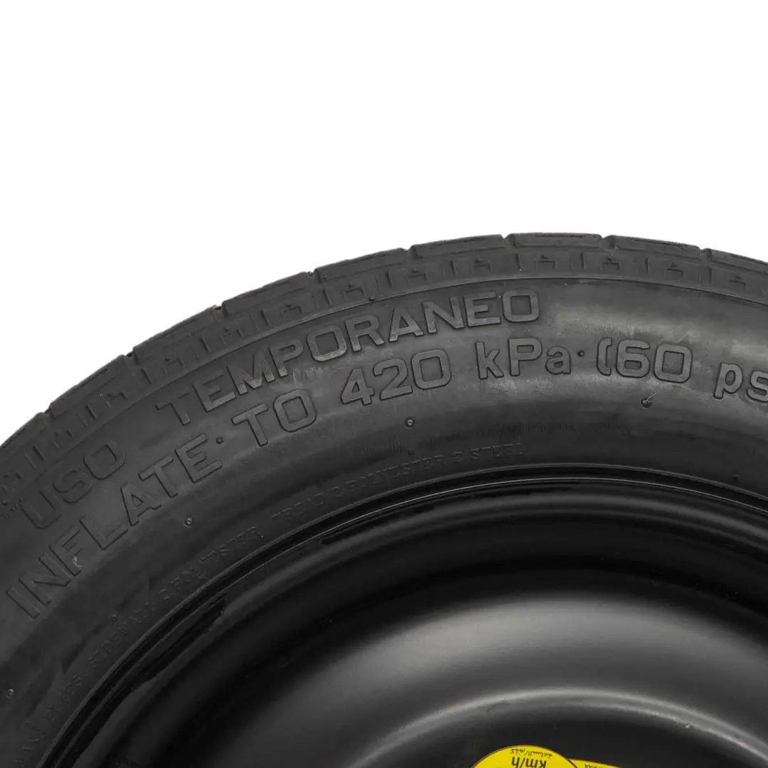 MK3 Kompakt-Ersatzrad Stahl R16 Reifen 125/85 1S71MH-08191 für Ford Mondeo mit Teilenummer 1S71MH08191 Ford Mondeo MK3 Kompakt-Ersatzrad Stahl R16 Reifen 125/85 1S71MH-08191 - SKU 1S71MH08191 - Teilenummer 1S71MH08191