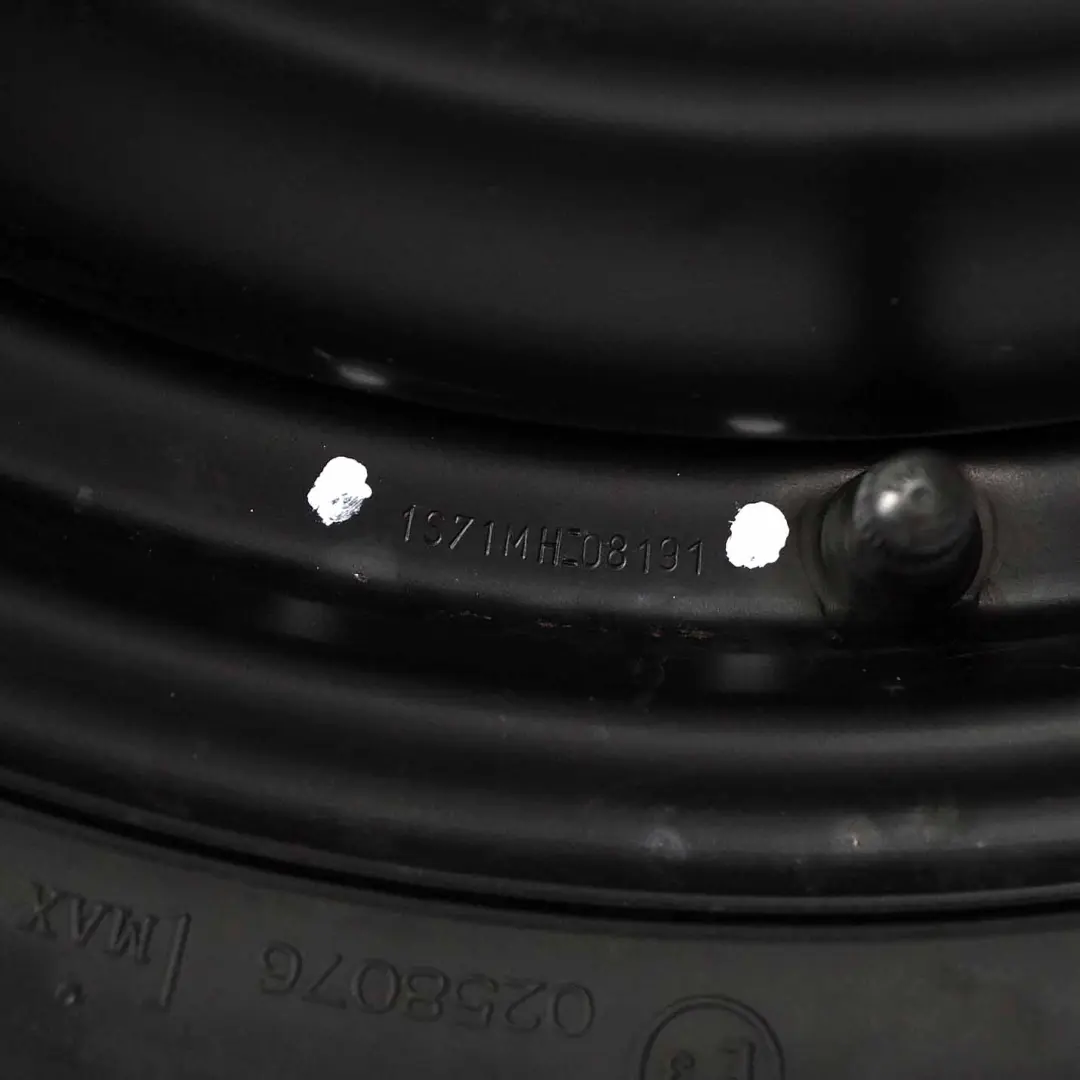 MK3 Ruota scorta compatta acciaio R16 Pneumatico 125/85 1S71MH-08191 per Ford Mondeo con numero di parte 1S71MH08191 Ford Mondeo MK3 Ruota scorta compatta acciaio R16 Pneumatico 125/85 1S71MH-08191 - SKU 1S71MH08191 - Numero di parte 1S71MH08191