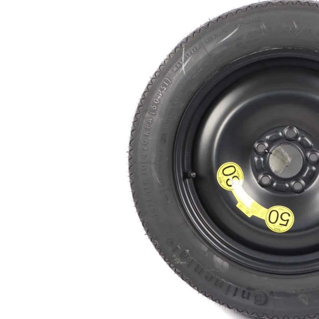 Ford Mondeo MK4 Compact Spare Wheel Steel R16 Tyre 125/90 1S71MH-09062 - SKU 1S71MH09062 - Part number 1S71MH09062