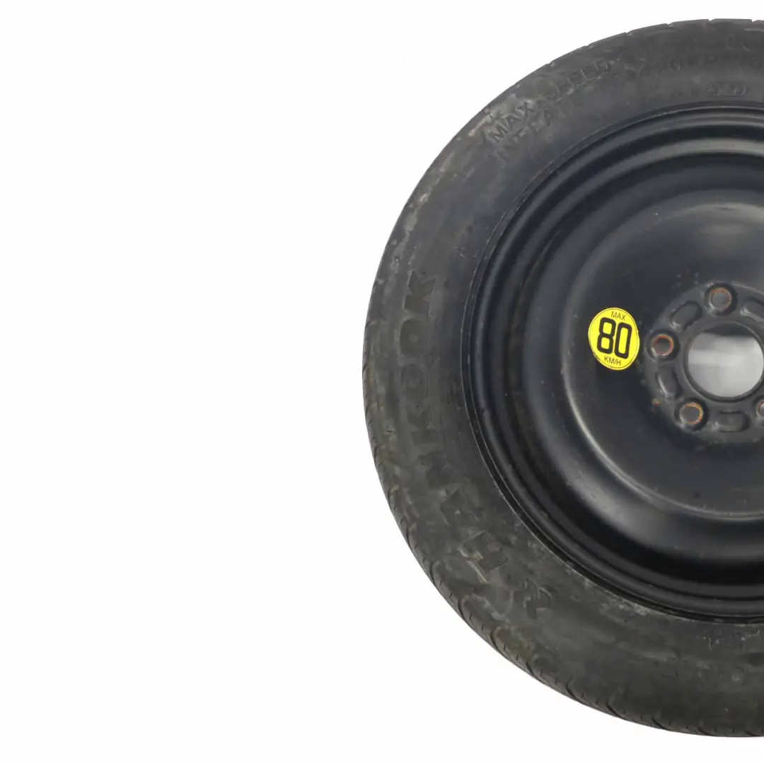 MK3 Negro Llanta Repuesto Acero R16 Neumático 125/85 1S71MH-09321 para Ford Mondeo con número de pieza 1S71MH05109 Ford Mondeo MK3 Negro Llanta Repuesto Acero R16 Neumático 125/85 1S71MH-09321 - SKU 1S71MH09321 - Número de pieza 1S71MH05109