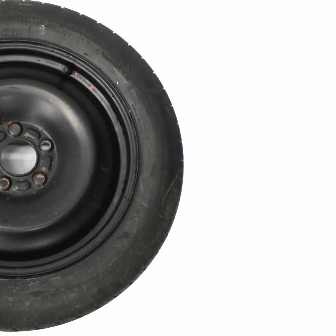 Ford Mondeo MK3 Schwarz Ersatzrad Felge Stahl R16 Reifen 125/85 1S71MH-09321 - SKU 1S71MH09321 - Teilenummer 1S71MH05109