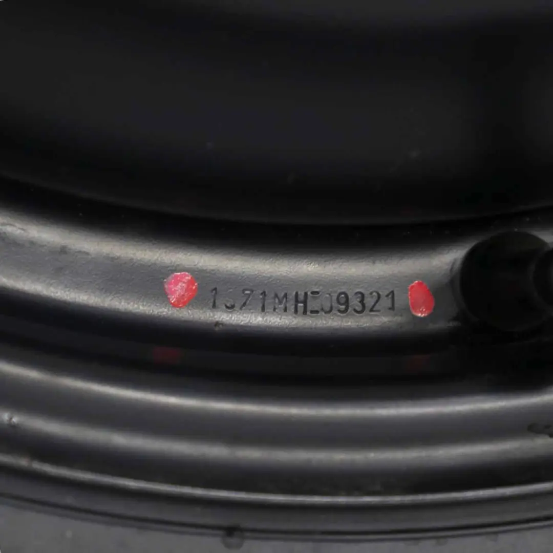 Ford Mondeo MK3 Negro Llanta Repuesto Acero R16 Neumático 125/85 1S71MH-09321 - SKU 1S71MH09321 - Número de pieza 1S71MH05109