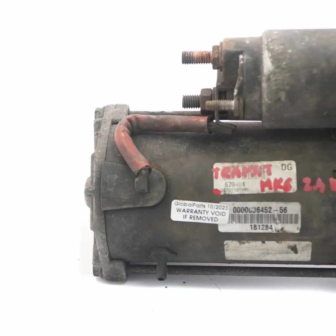 Moteur De Démarrage Ford Transit 2.4 TDDi Moteur Diesel pour à propos du numéro de pièce 1S7U11000BC Moteur De Démarrage Ford Transit 2.4 TDDi Moteur Diesel - SKU 1S7U11000BC - Numéro de pièce 1S7U11000BC