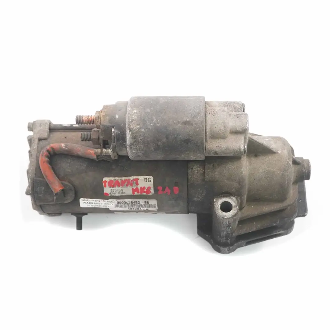 arranque Ford Transit 2.4 TDDi Motor Diesel para Motor de con número de pieza 1S7U11000BC Motor de arranque Ford Transit 2.4 TDDi Motor Diesel - SKU 1S7U11000BC - Número de pieza 1S7U11000BC