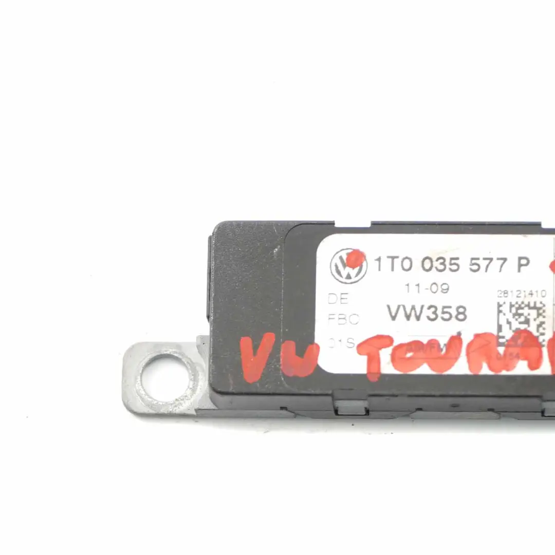 VW Volkswagen Touran 1T Aerial Antenna Amplifier Unit Module - SKU 1T0035577P - Part number 1T0035577P