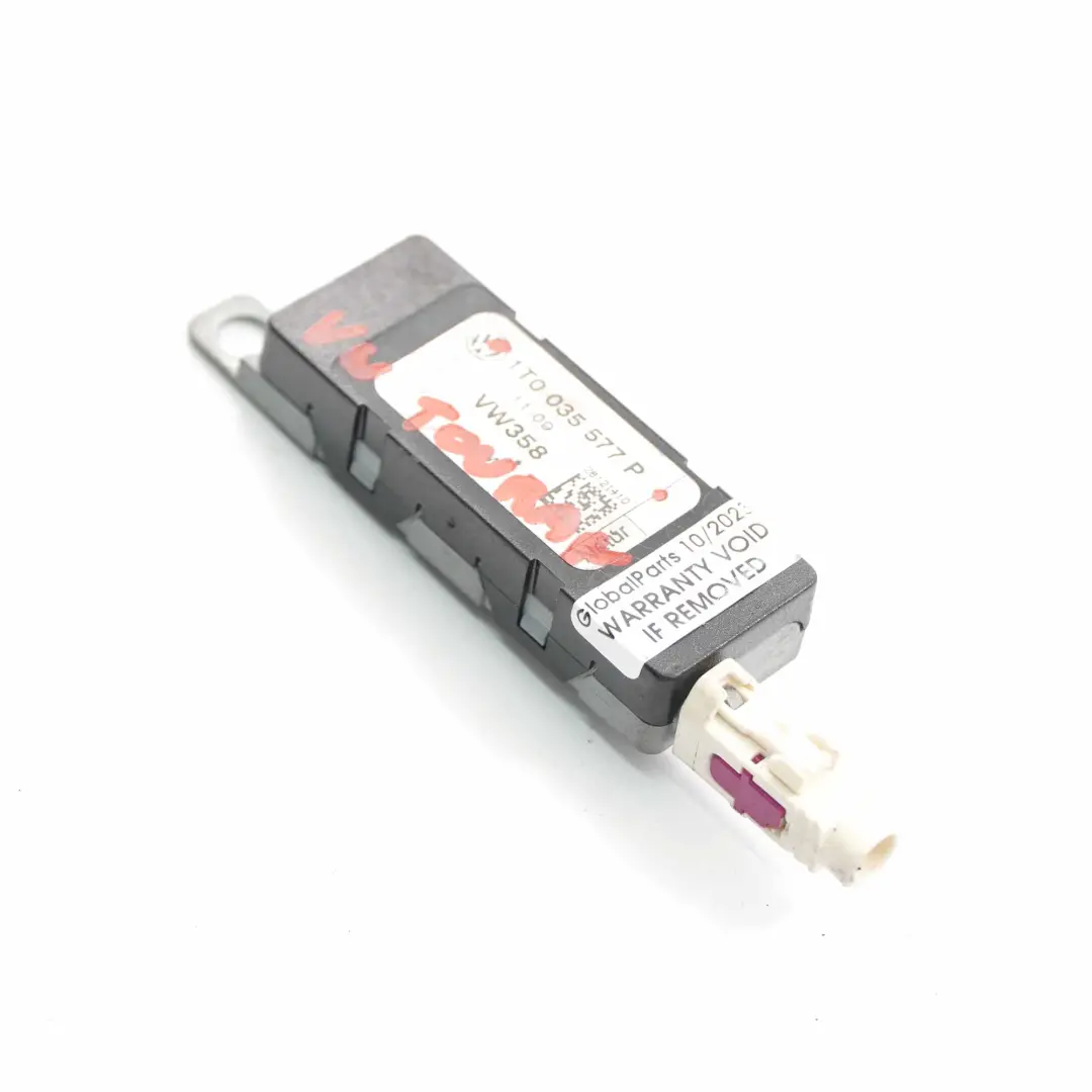 VW Volkswagen Touran 1T Aerial Antenna Amplifier Unit Module - SKU 1T0035577P - Part number 1T0035577P