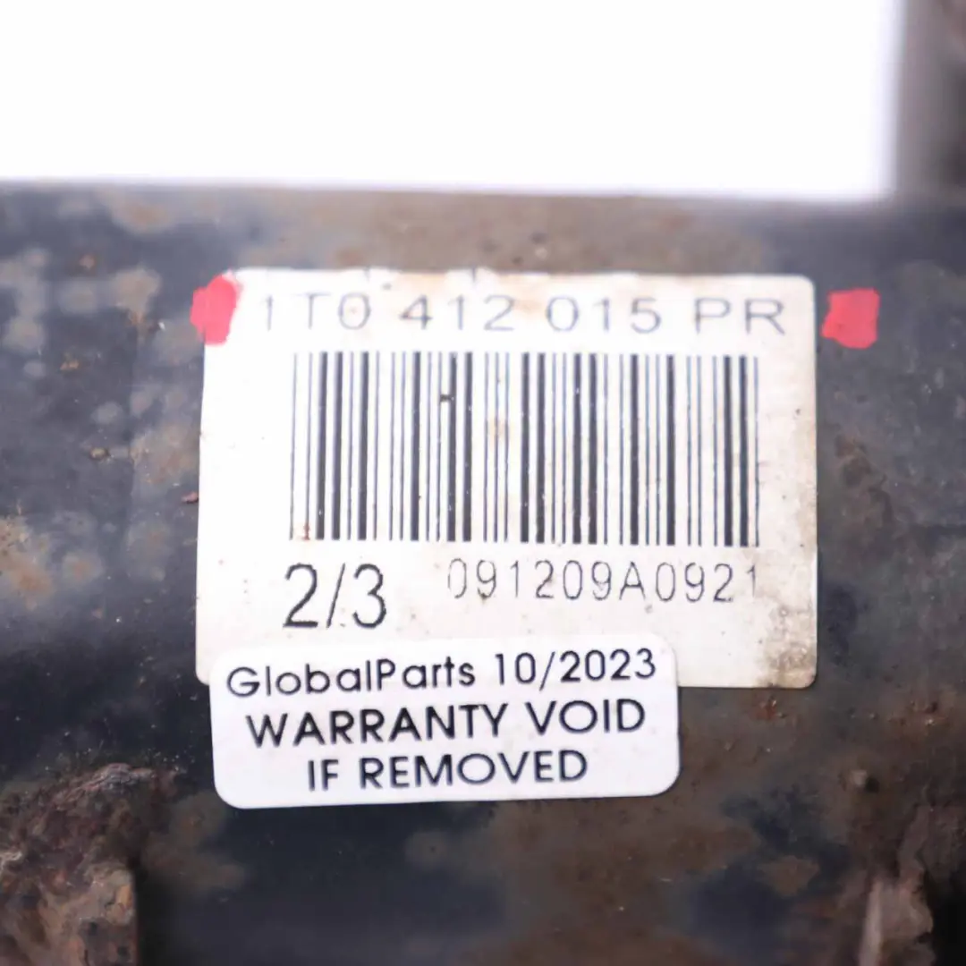VW Touran 1T amortisseur jambe force avant gauche droite sans - SKU 1T0412015PR - Numéro de pièce 1T0412015PR