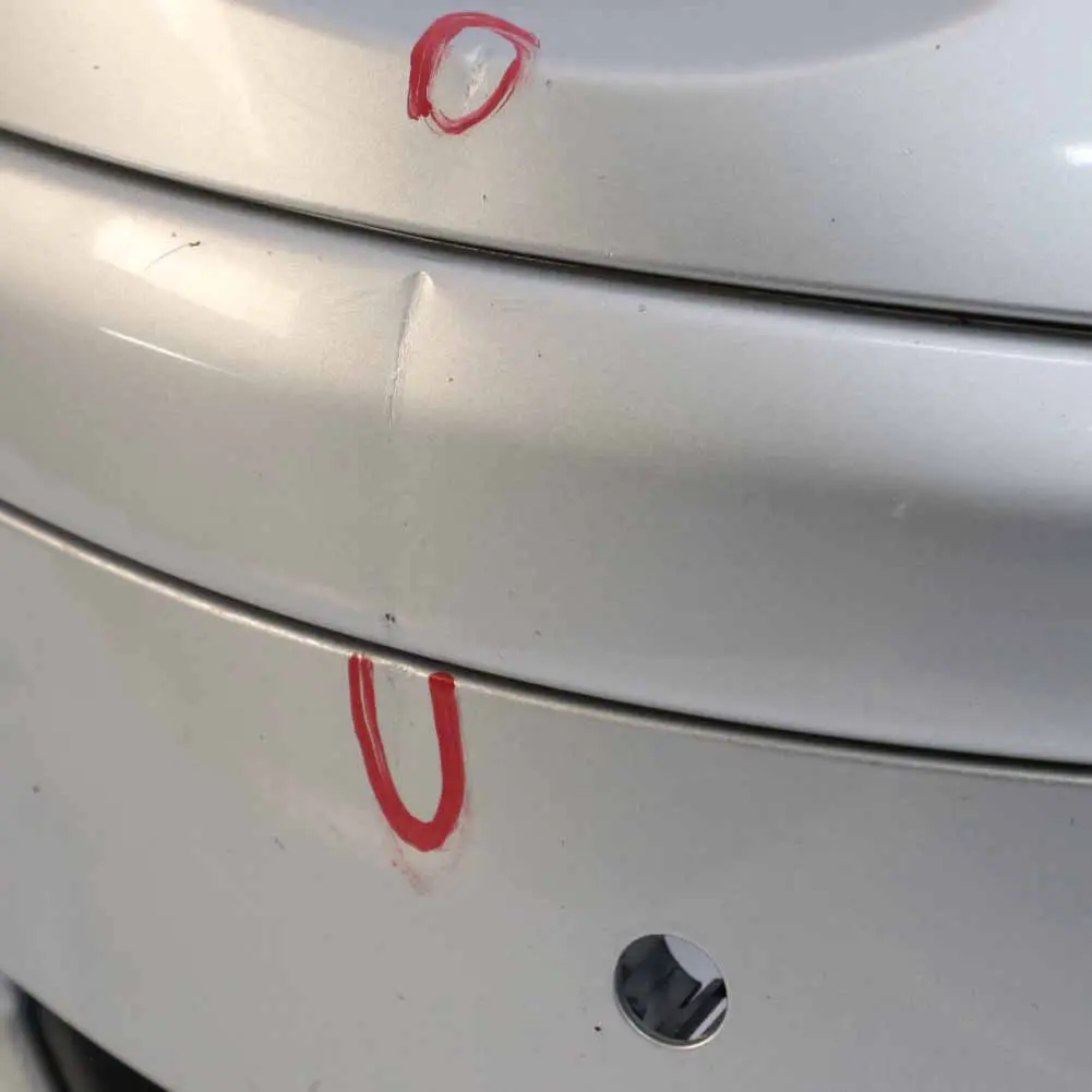 Volkswagen VW Touran 1T Bumper Front Trim Cover Reflex Silver Metallic - LA7W - SKU 1T0807217H-RES - Part number 1T0807217H