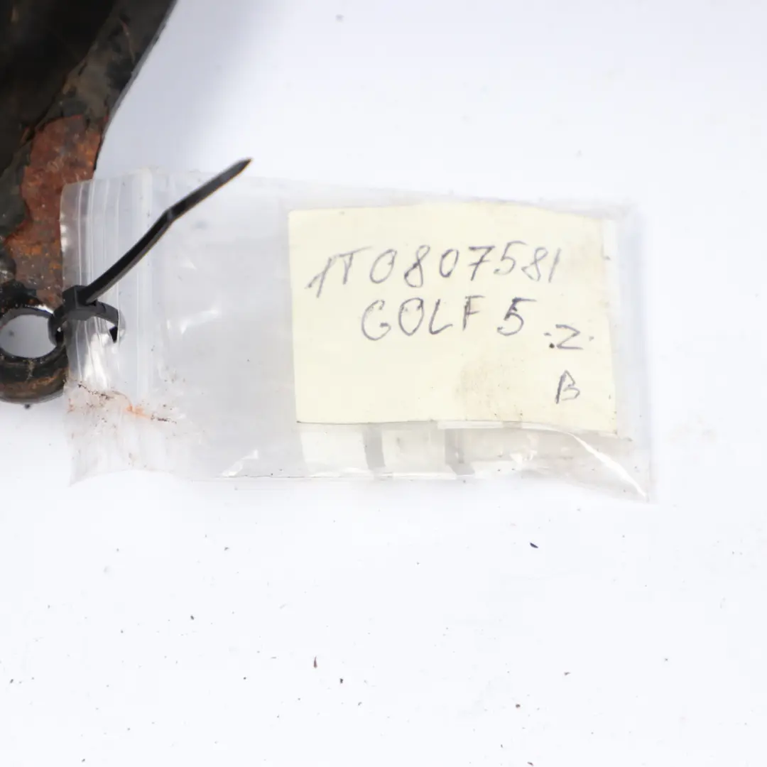 Front Bumper Carrier Support Reinforcement Bar to VW Volkswagen Golf V with Part number 1T0807581 VW Volkswagen Golf V Front Bumper Carrier Support Reinforcement Bar - SKU 1T0807581 - Part number 1T0807581