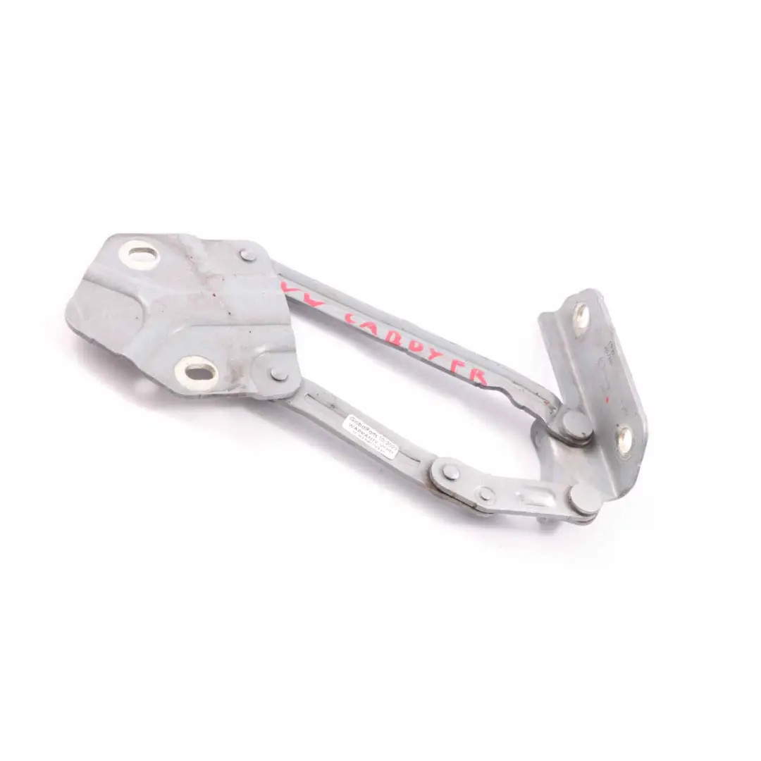 VW Caddy 2K Hood Bonnet Hinge Front Right British Gas Blue - SKU 1T0823302E-BGB - Part number 1T0823302E