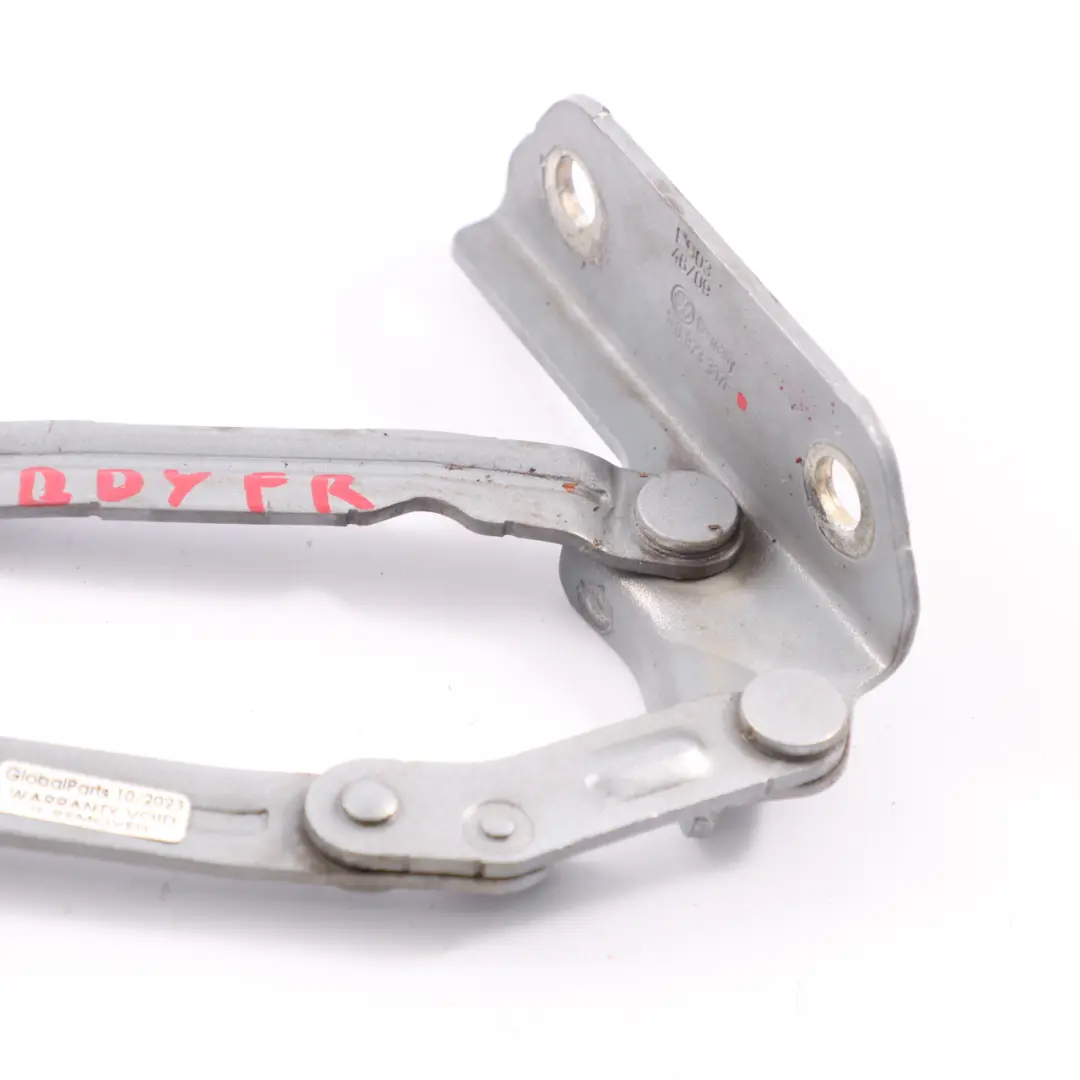 VW Caddy 2K Cerniera cofano anteriore destra British Gas Blu - SKU 1T0823302E-BGB - Numero di parte 1T0823302E