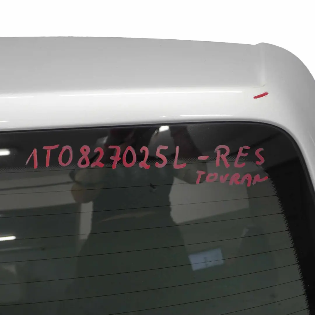Boot Trunk Lid Volkswagen VW Touran Rear Tailgate Reflex Silver Metallic - LA7W to with Part number 1T0827025L Boot Trunk Lid Volkswagen VW Touran Rear Tailgate Reflex Silver Metallic - LA7W - SKU 1T0827025L-RES - Part number 1T0827025L