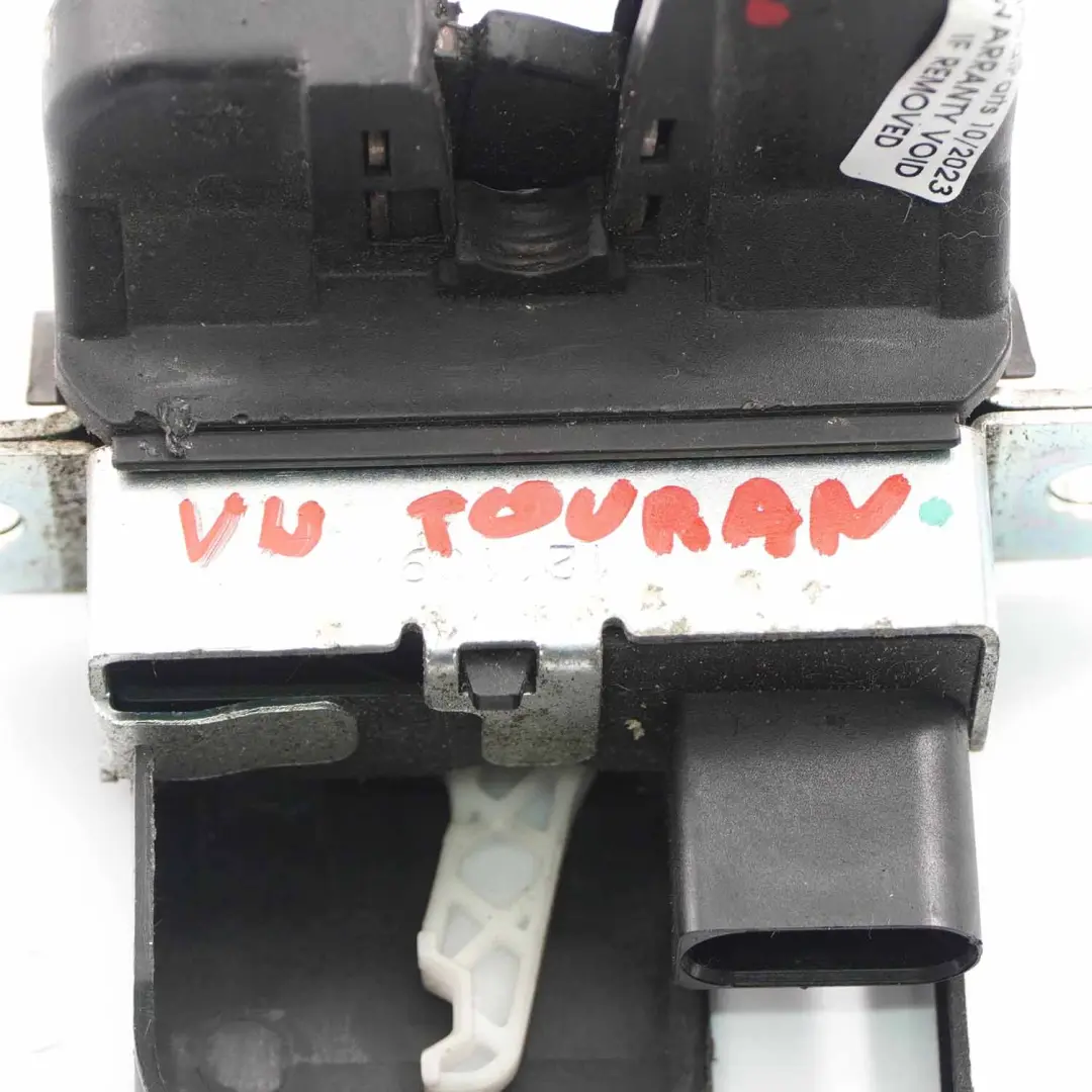 Boot Lock Latch Rear Mechanism to VW Volkswagen Touran 1T Tailgate with Part number 1T0827505G VW Volkswagen Touran 1T Tailgate Boot Lock Latch Rear Mechanism - SKU 1T0827505G - Part number 1T0827505G