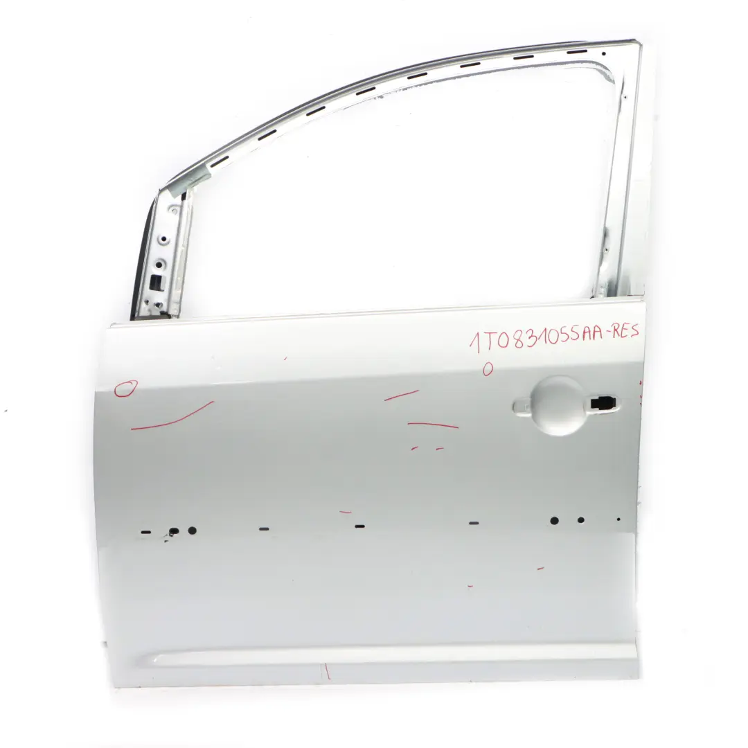 gauche Reflex Silver Metallic - LA7W pour Volkswagen VW Touran 1T Porte avant à propos du numéro de pièce 1T0831055AA Volkswagen VW Touran 1T Porte avant gauche Reflex Silver Metallic - LA7W - SKU 1T0831055AA-RES - Numéro de pièce 1T0831055AA
