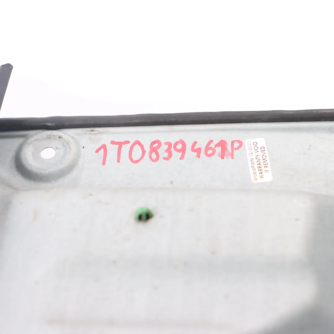 VW Touran 1T Elevalunas Puerta Trasera Izquierda Mecanismo Regulador - SKU 1T0839461P - Número de pieza 1T0839461P