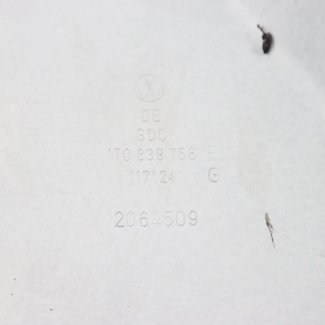 VW Touran 1T Alzacristalli Porta Posteriore Destra Regolatore - SKU 1T0839756E - Numero di parte 1T0839756E
