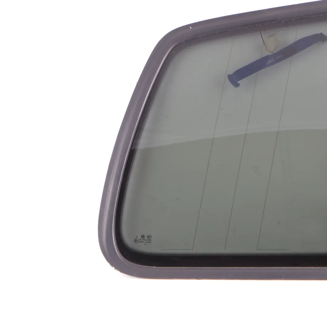 Quarter Window Rear Right Side O/S Triangle Glass AS3 to Volkswagen Touran 1T with Part number 1T0845042C Volkswagen Touran 1T Quarter Window Rear Right Side O/S Triangle Glass AS3 - SKU 1T0845042C - Part number 1T0845042C