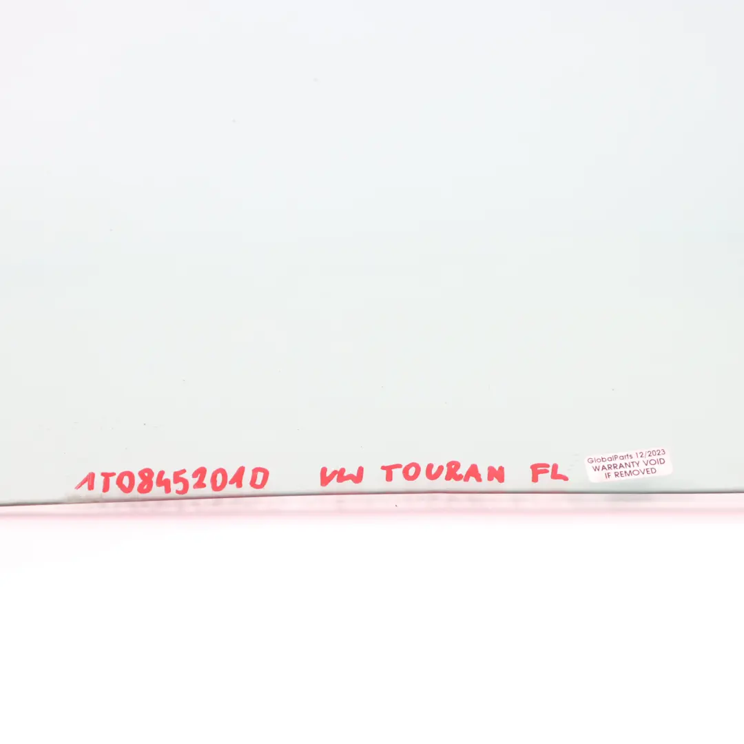 Volkswagen Touran 1T Window Glass Front Door Left N/S Glazing AS2 - SKU 1T0845201D - Part number 1T0845201D