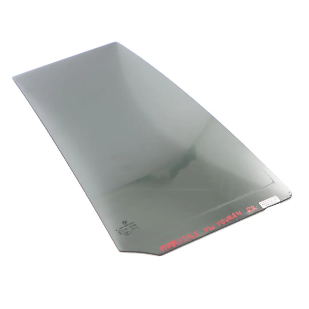 VW Touran 1T Cristal Fijo Puerta Trasera Derecha Acristalamiento AS3 - SKU 1T0845216F - Número de pieza 1T0845216F