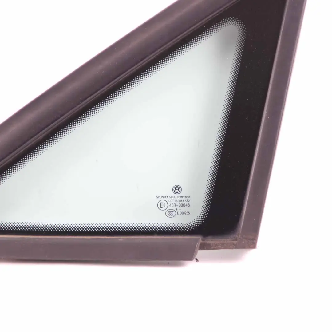 Volkswagen Touran 1T Quarter Window Front Door Left Side N/S Triangle Glass AS2 - SKU 1T0845411 - Part number 1T0845411