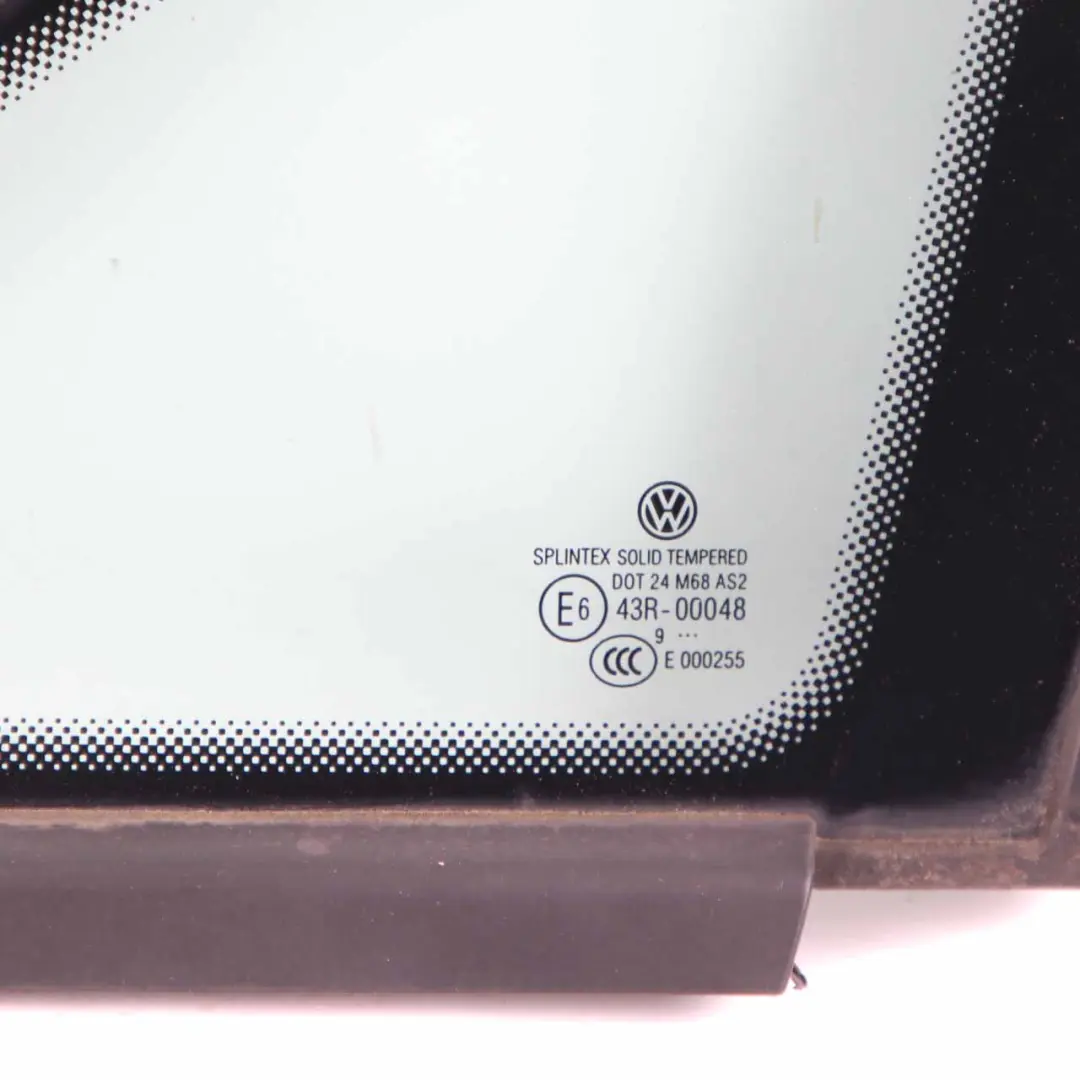 Volkswagen Touran 1T Quarter Window Front Door Left Side N/S Triangle Glass AS2 - SKU 1T0845411 - Part number 1T0845411