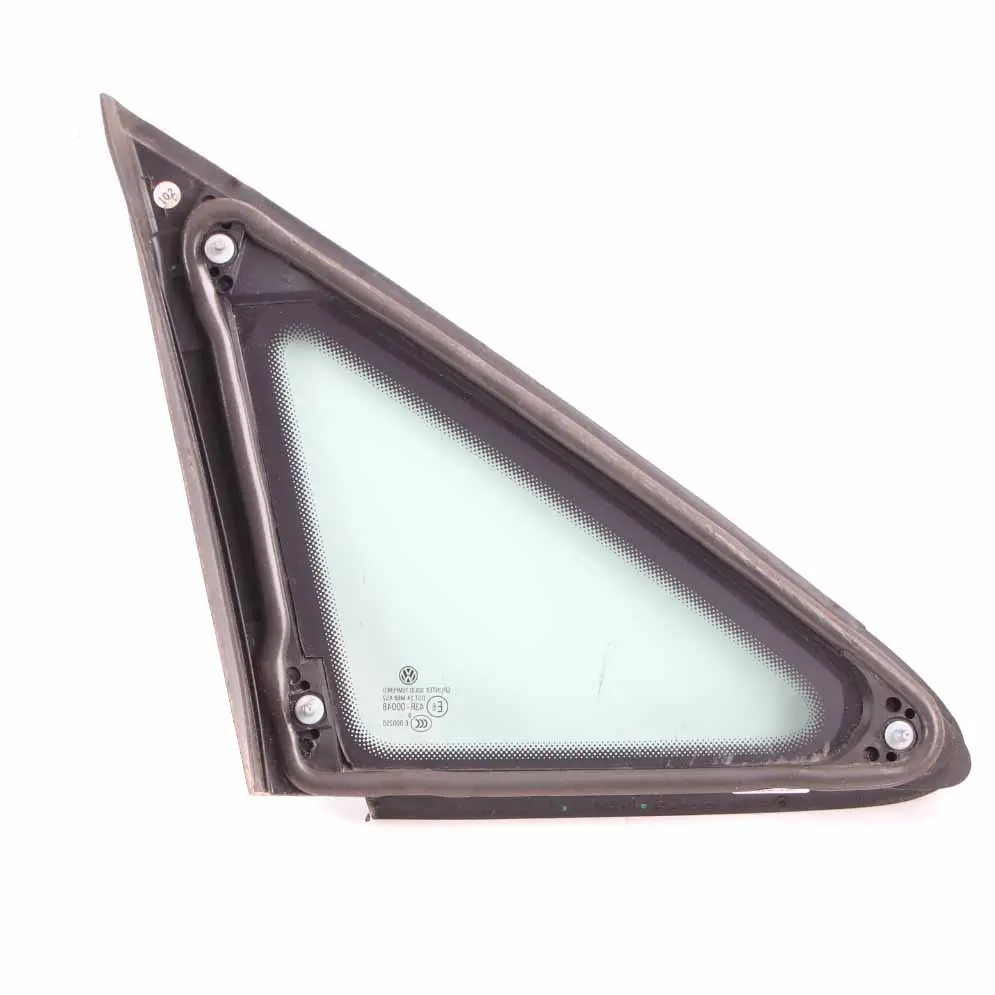 Volkswagen Touran 1T Quarter Window Front Door Left Side N/S Triangle Glass AS2 - SKU 1T0845411 - Part number 1T0845411