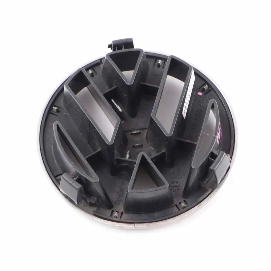 Front Bumper Grille Emblem Badge Logo to Volkswagen Touran Polo 4 Golf 5 with Part number 1T0853601 Volkswagen Touran Polo 4 Golf 5 Front Bumper Grille Emblem Badge Logo - SKU 1T0853601 - Part number 1T0853601