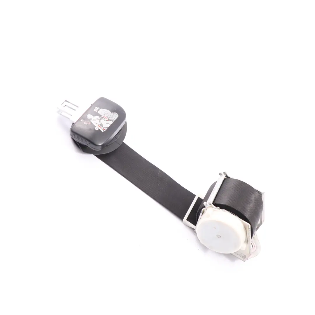 VW Volkswagen Touran Seat Belt Rear Left Safety Belt Black - SKU 1T0857731B - Part number 1T0857731B