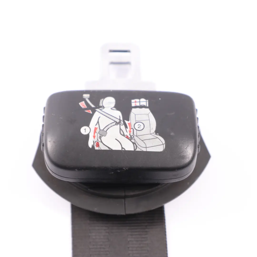 VW Volkswagen Touran Seat Belt Rear Left Safety Belt Black - SKU 1T0857731B - Part number 1T0857731B