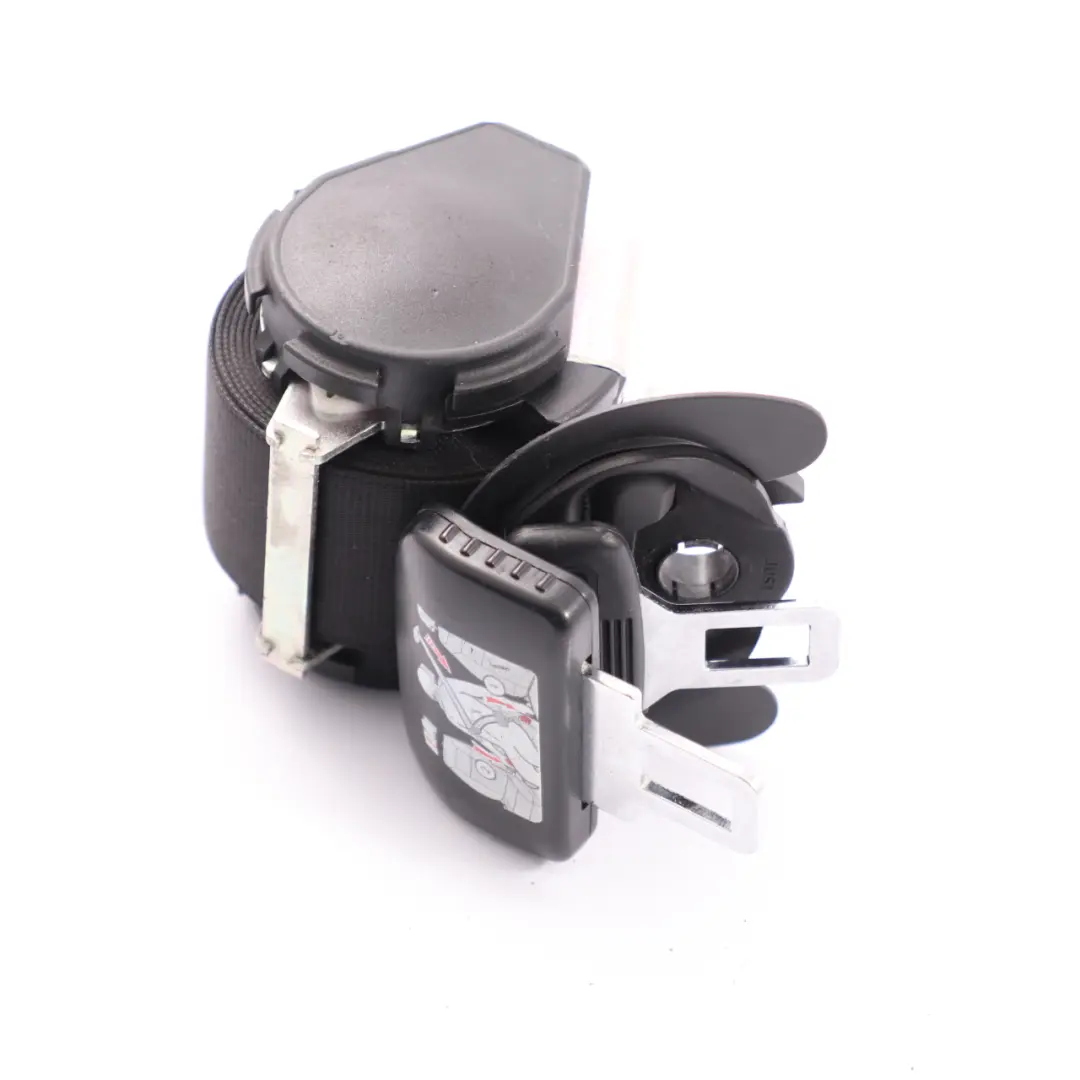 VW Volkswagen Touran Sicherheitsgurt hinten Mitte Schwarz - SKU 1T0857807CRAA - Teilenummer 1T0857807CRAA