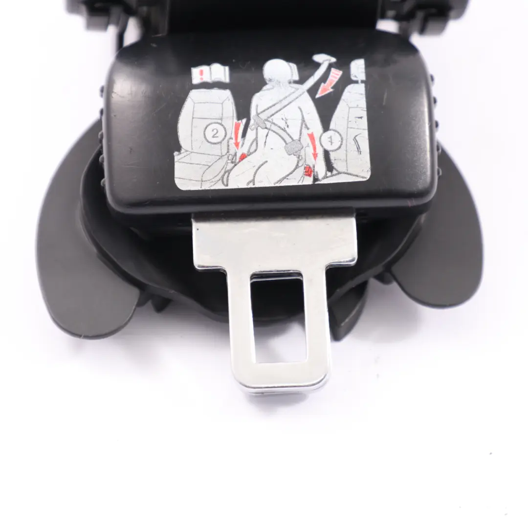 VW Volkswagen Touran Seat Belt Rear Centre Middle Seatbelt Black - SKU 1T0857807CRAA - Part number 1T0857807CRAA