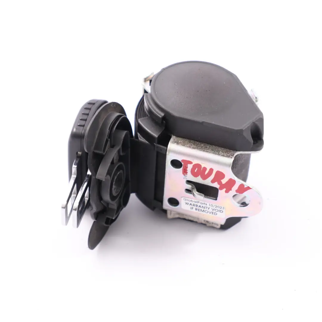 VW Volkswagen Touran Sicherheitsgurt hinten Mitte Schwarz - SKU 1T0857807CRAA - Teilenummer 1T0857807CRAA