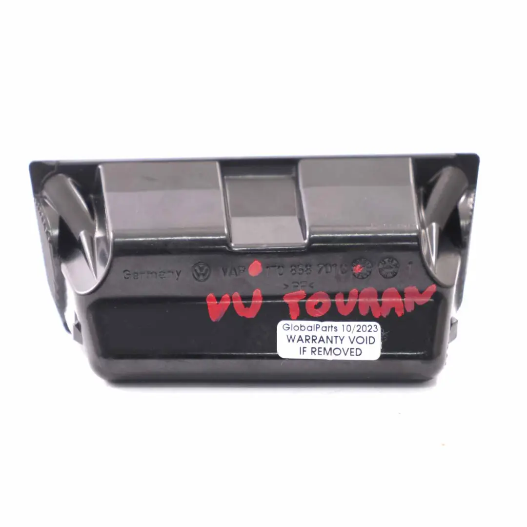 Cenicero Inserto Consola Central Almacenamiento para VW Volkswagen Touran con número de pieza 1T0858701C VW Volkswagen Touran Cenicero Inserto Consola Central Almacenamiento - SKU 1T0858701C - Número de pieza 1T0858701C