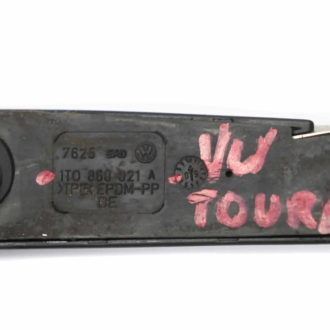 Volkswagen VW Touran Galerie de toit gauche droite Moulure Set Chrome - SKU 1T0860021A - Numéro de pièce 1T0860021A