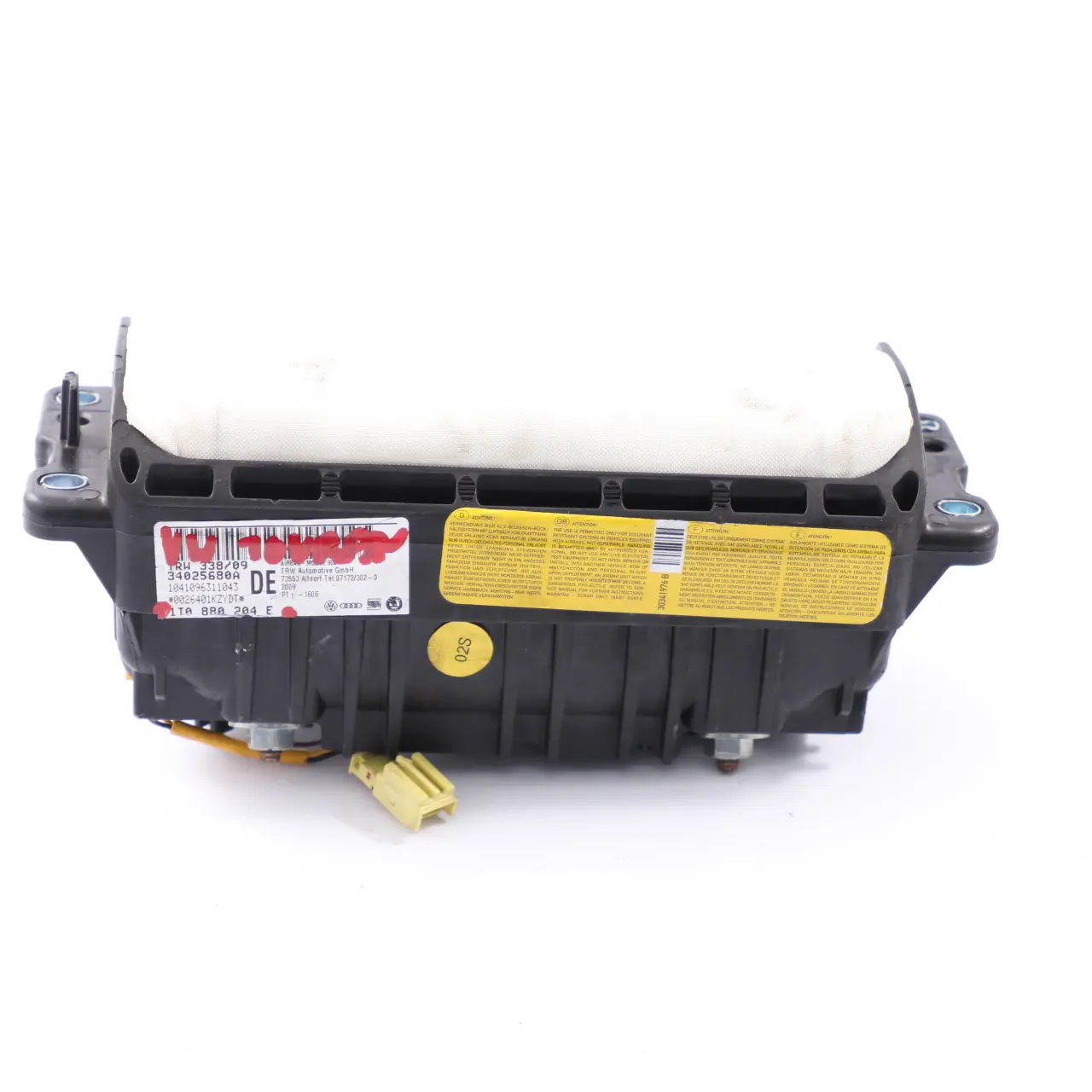 VW Volkswagen Touran MK1 Cruscotto Airbag Lato Passeggero Anteriore 1T0880204