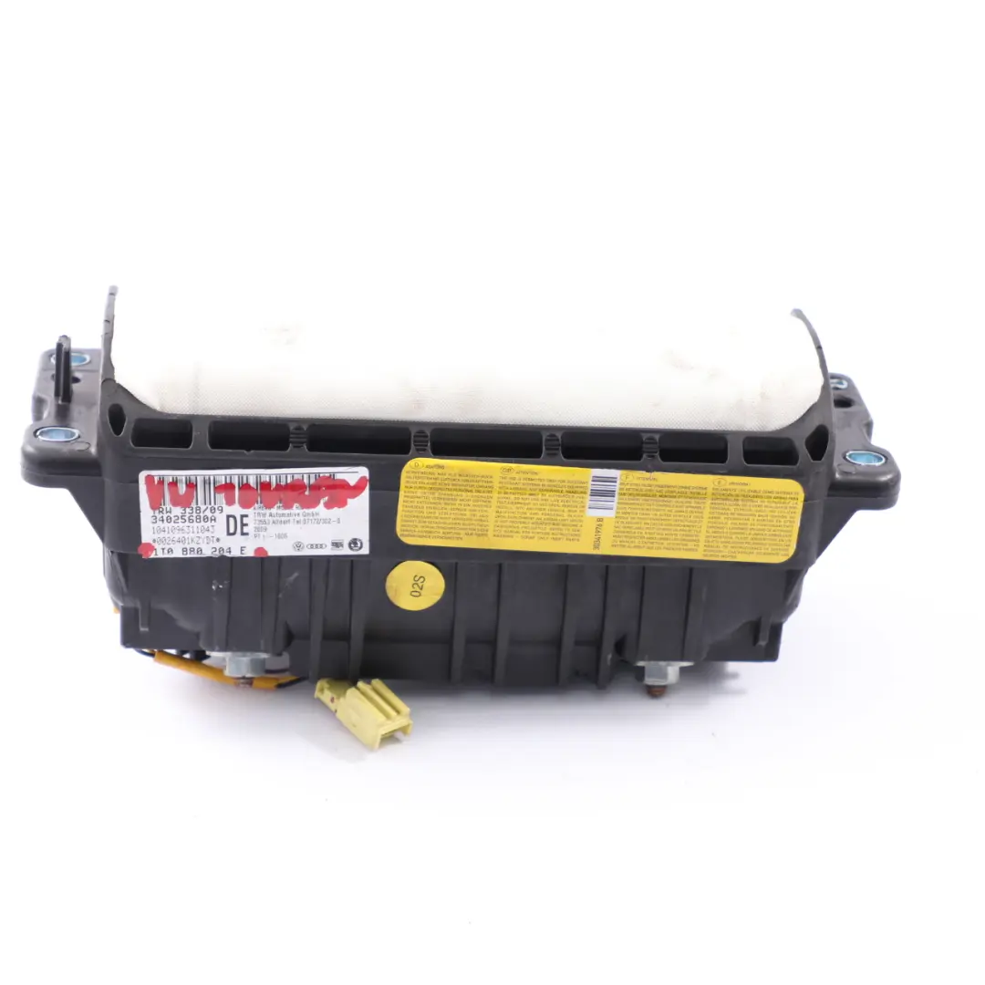 MK1 Dashboard Airbag Passenger Side Front Air Bag 1T0880204 to VW Volkswagen Touran with Part number 1T0880204E VW Volkswagen Touran MK1 Dashboard Airbag Passenger Side Front Air Bag 1T0880204 - SKU 1T0880204E - Part number 1T0880204E