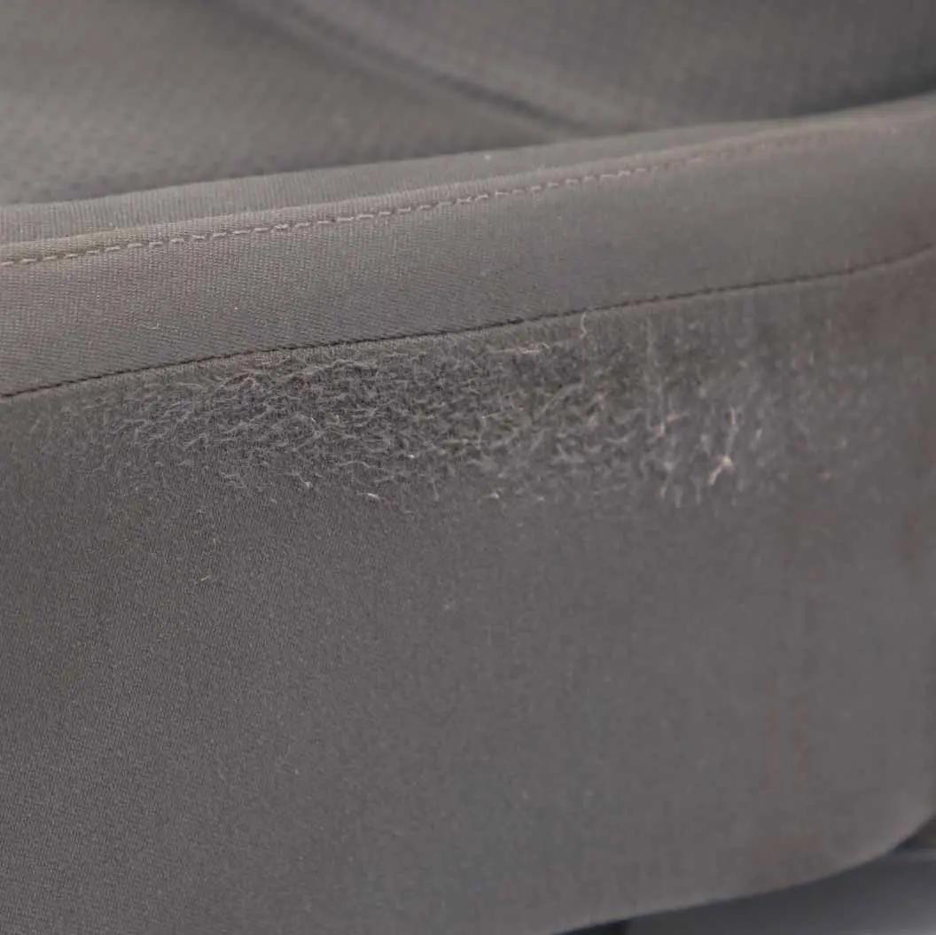 Volkswagen VW Touran MK1 2nd Row Middle Seat Cloth Black Grey Fabric - SKU 1T0883806CM - Part number 1T0883806CM