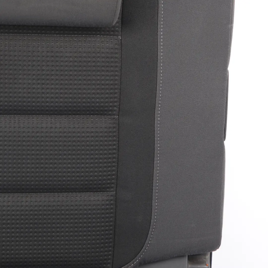 Left N/S Seat 3rd Third Row Cloth Fabric to Rear Seat Volkswagen VW Touran 1T with Part number 1T0885805AT Rear Seat Volkswagen VW Touran 1T Left N/S Seat 3rd Third Row Cloth Fabric - SKU 1T0885805AT - Part number 1T0885805AT