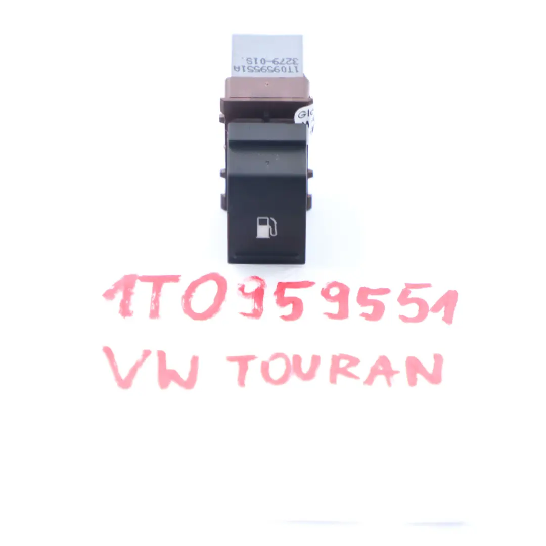 Volkswagen Touran Przycisk Otwierania Klapki Wlewu Paliwa - SKU 1T0959551A - Numer Części 1T0959551A