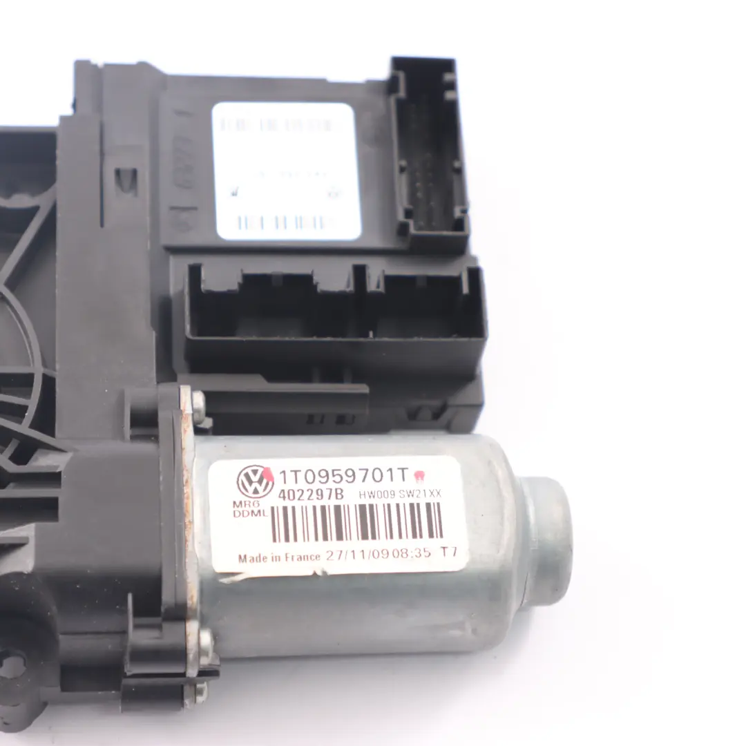 Volkswagen VW Touran Motore alzacristalli porta anteriore destra - SKU 1T0959701T - Numero di parte 1T0959701T