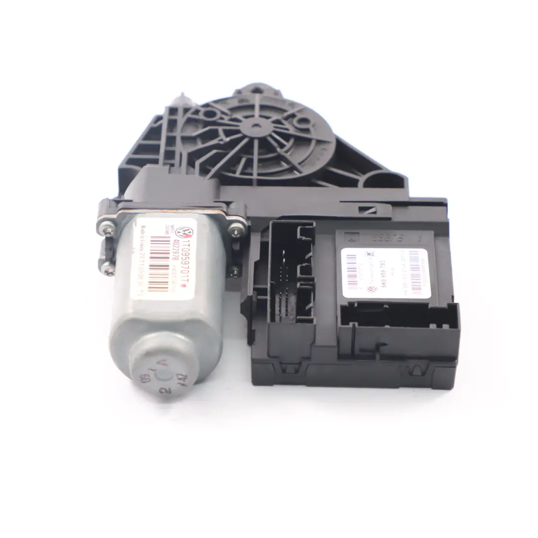 Volkswagen VW Touran Motore alzacristalli porta anteriore destra - SKU 1T0959701T - Numero di parte 1T0959701T