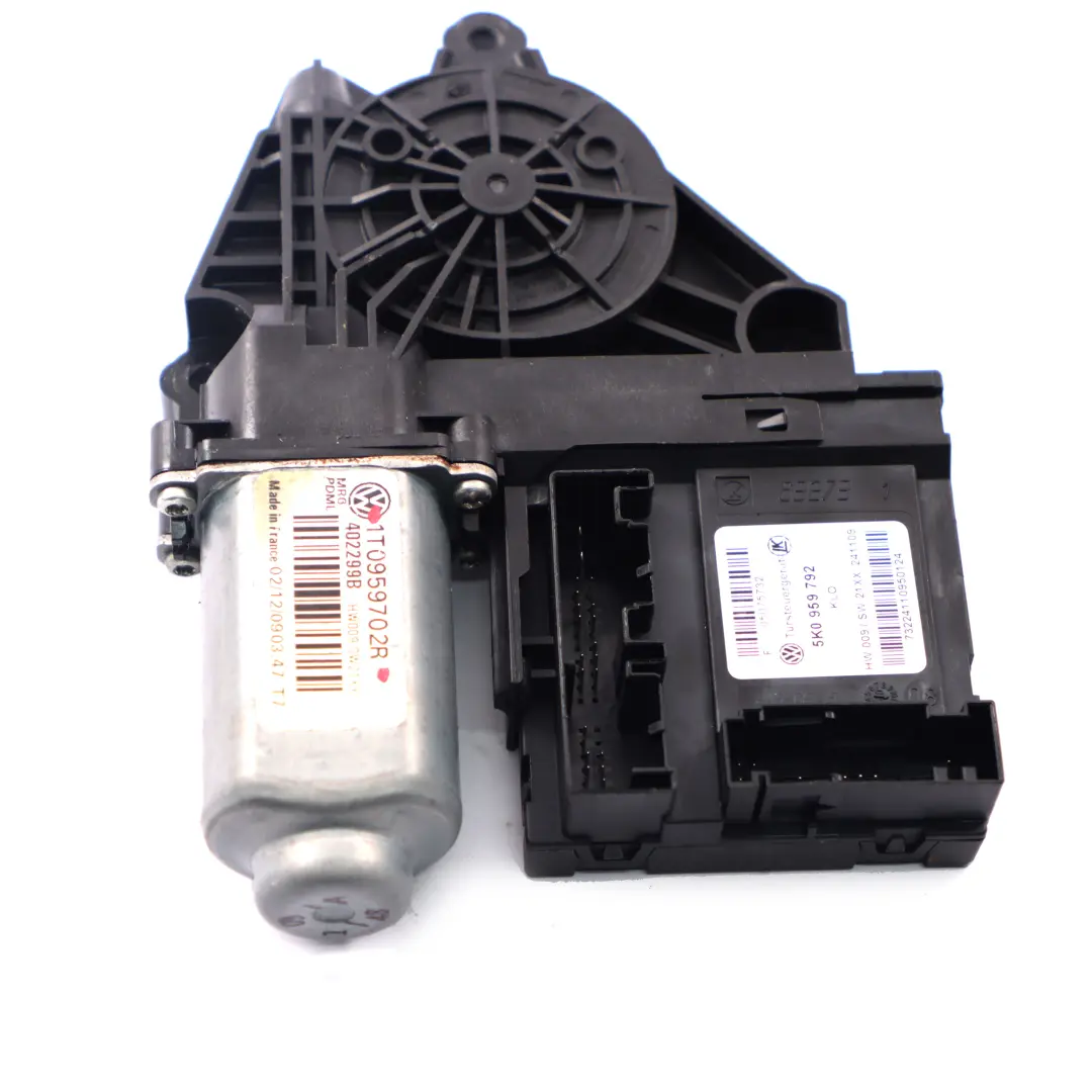 Window Lifter Motor Front Left Door N/S to Volkswagen VW Touran with Part number 1T0959702R Volkswagen VW Touran Window Lifter Motor Front Left Door N/S - SKU 1T0959702R - Part number 1T0959702R